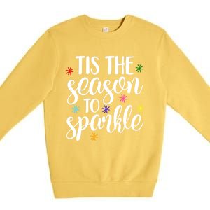 Tis The Season To Great Gift Premium Crewneck Sweatshirt