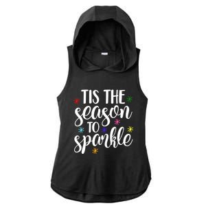 Tis The Season To Great Gift Ladies PosiCharge Tri-Blend Wicking Draft Hoodie Tank