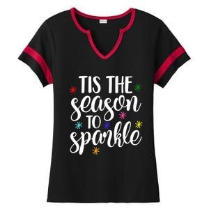 Tis The Season To Great Gift Ladies Halftime Notch Neck Tee