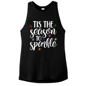 Tis The Season To Great Gift Ladies PosiCharge Tri-Blend Wicking Tank