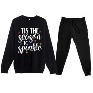 Tis The Season To Great Gift Premium Crewneck Sweatsuit Set