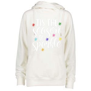 Tis The Season To Great Gift Womens Funnel Neck Pullover Hood