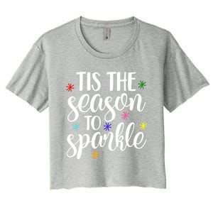 Tis The Season To Great Gift Women's Crop Top Tee