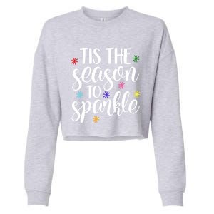 Tis The Season To Great Gift Cropped Pullover Crew