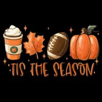 Tis The Season Fall Coffee Football Lover T-Shirt