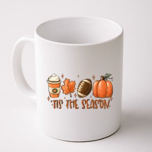 Tis The Season Fall Coffee Football Lover Coffee Mug