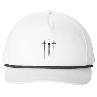 The Thirteen Sarah J Maas Snapback Five-Panel Rope Hat