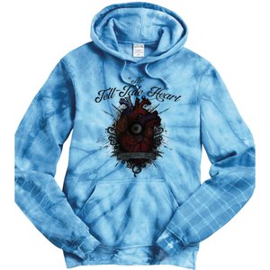 The Tell Tale Heart Edgar Allan Poe Gothic Literature Tie Dye Hoodie