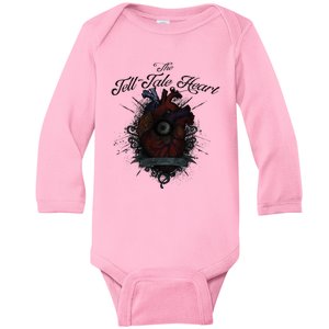 The Tell Tale Heart Edgar Allan Poe Gothic Literature Baby Long Sleeve Bodysuit