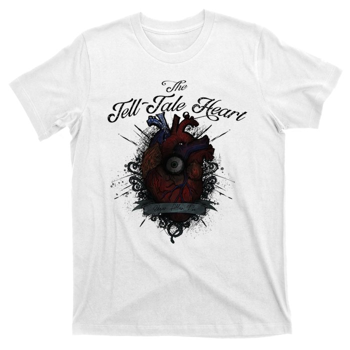 The Tell Tale Heart Edgar Allan Poe Gothic Literature T-Shirt