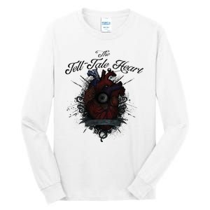 The Tell Tale Heart Edgar Allan Poe Gothic Literature Tall Long Sleeve T-Shirt