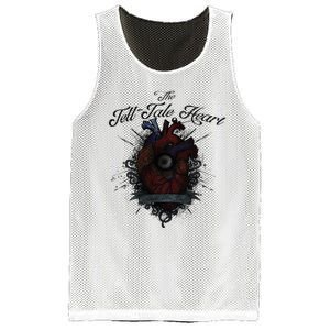 The Tell Tale Heart Edgar Allan Poe Gothic Literature Mesh Reversible Basketball Jersey Tank