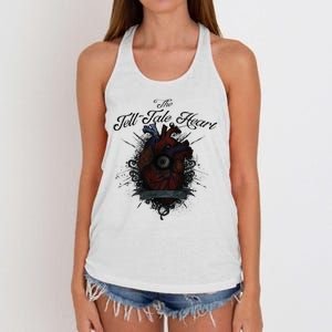 The Tell Tale Heart Edgar Allan Poe Gothic Literature Women's Knotted Racerback Tank