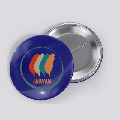 Taiwan Taipei Taiwan Map Chinese Taiwanese Country Free Vac Cool Gift Button