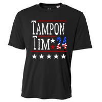 Tampontim Tampon Tim Funny KamalaS Vice President Tim Walz Cooling Performance Crew T-Shirt