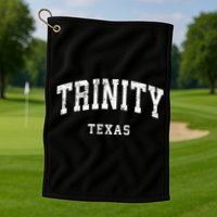 Trinity Texas Tx Golf Towel