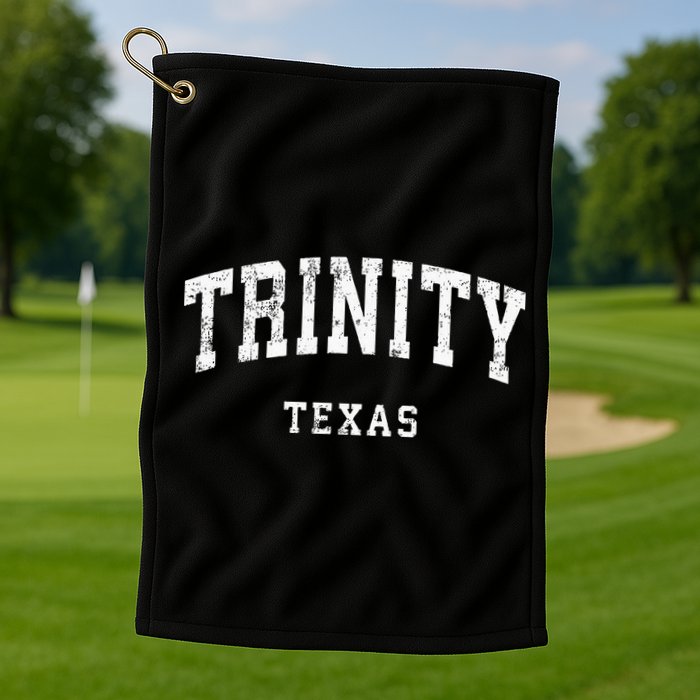 Trinity Texas Tx Golf Towel