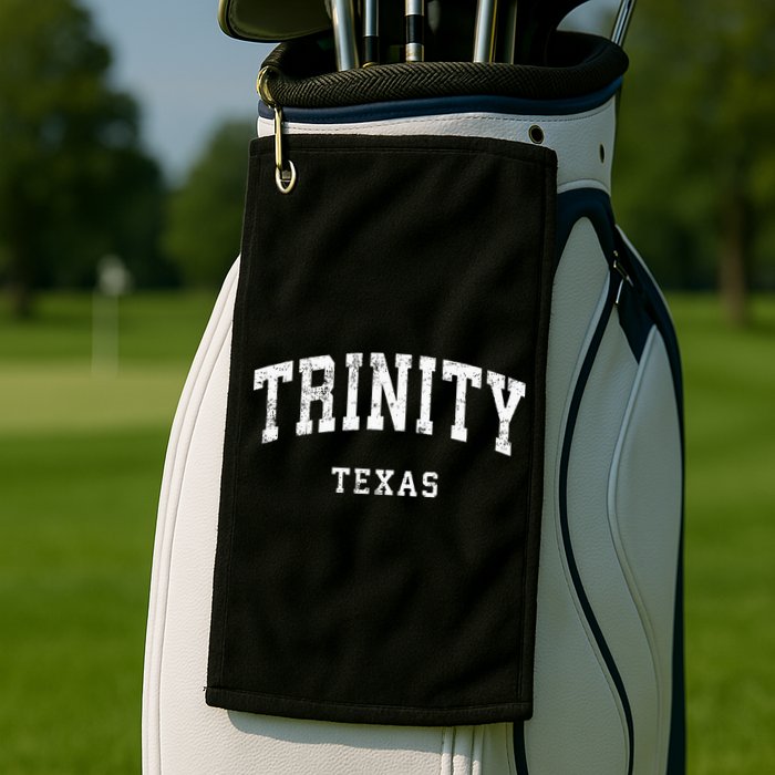 Trinity Texas Tx Golf Towel