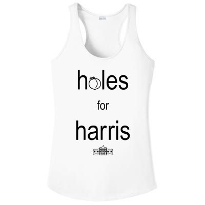 TyS Tough Talk Holes For Harris Ladies PosiCharge Competitor Racerback Tank