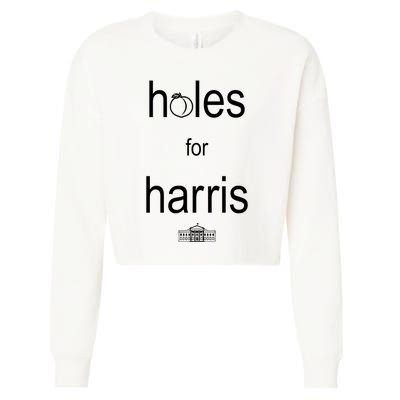 TyS Tough Talk Holes For Harris Cropped Pullover Crew