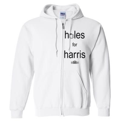 TyS Tough Talk Holes For Harris Full Zip Hoodie