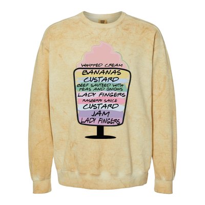 Thanksgiving Trifle Turkey Feast Colorblast Crewneck Sweatshirt