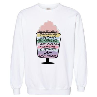 Thanksgiving Trifle Turkey Feast Garment-Dyed Sweatshirt