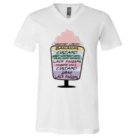 Thanksgiving Trifle Turkey Feast V-Neck T-Shirt