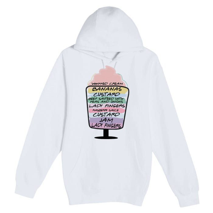 Thanksgiving Trifle Turkey Feast Premium Pullover Hoodie