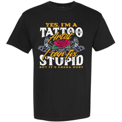 Tattoo Tattooing Tribal Symbol Artist Garment-Dyed Heavyweight T-Shirt