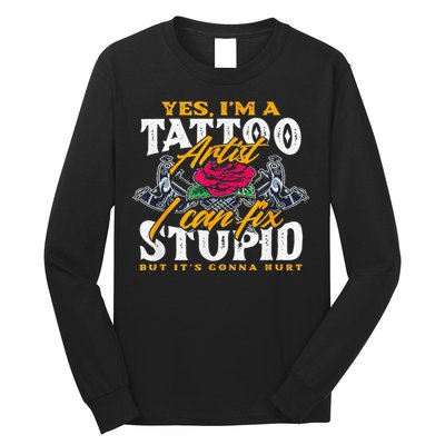 Tattoo Tattooing Tribal Symbol Artist Long Sleeve Shirt