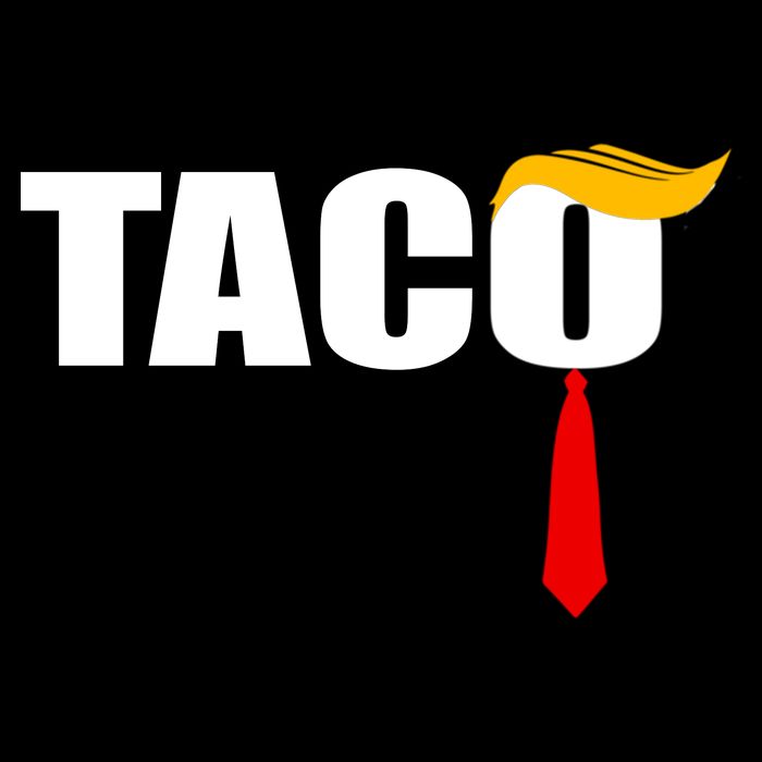 Taco Trump Drawstring Bag