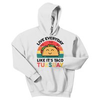 Taco Taco Tuesday Mexican Fiesta Women Boy Kids Funny Kids Hoodie