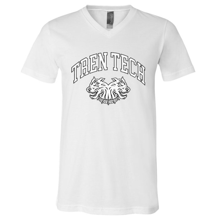 Tren Tech V-Neck T-Shirt