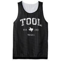 Tool Texas TX Vintage Athletic Sports Mesh Reversible Basketball Jersey Tank