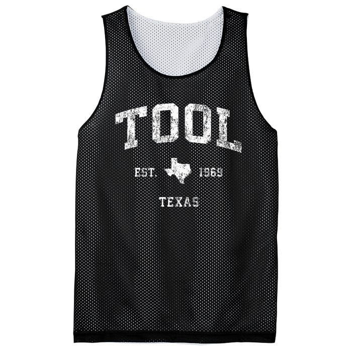 Tool Texas TX Vintage Athletic Sports Mesh Reversible Basketball Jersey Tank