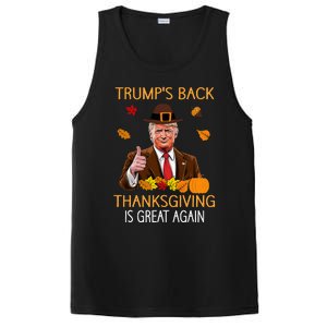 Trump Thanksgiving Turkey Autumn Fall Thankful PosiCharge Competitor Tank