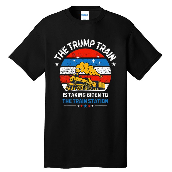 The Trump Train Is Taking To The Train Station Tall T-Shirt