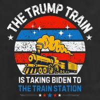The Trump Train Is Taking To The Train Station Adult Drive Performance Visor