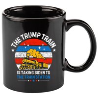 The Trump Train Is Taking To The Train Station 11oz C Handle Ceramic Mug