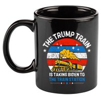 The Trump Train Is Taking To The Train Station 11oz C Handle Ceramic Mug