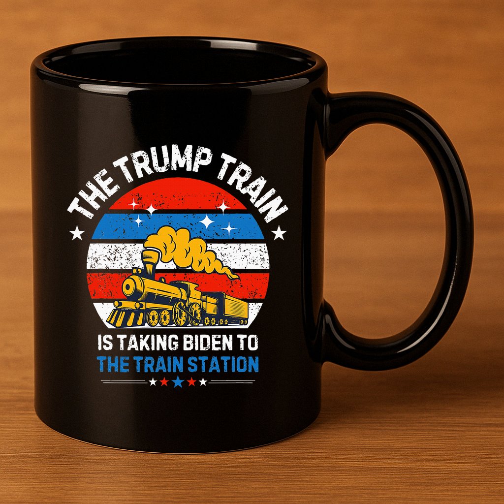 The Trump Train Is Taking To The Train Station 11oz C Handle Ceramic Mug