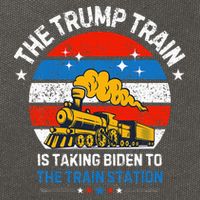 The Trump Train Is Taking To The Train Station Cotton Canvas Backpack