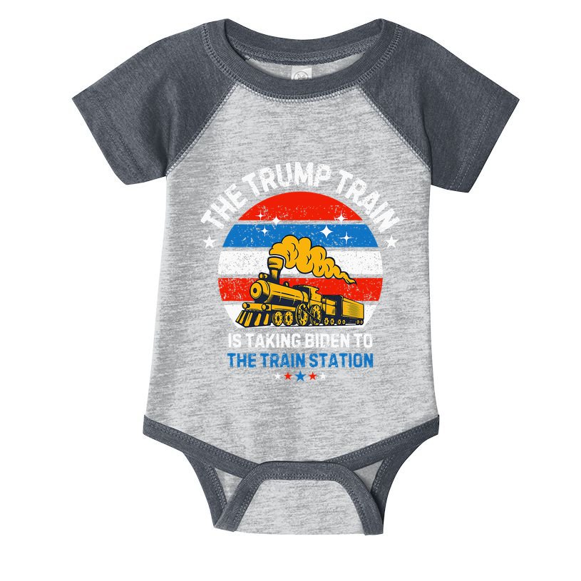 The Trump Train Is Taking To The Train Station Infant Baby Jersey Bodysuit