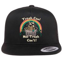 TRASH TALKER Trash Can Not Trash Cant Flat Bill Trucker Hat