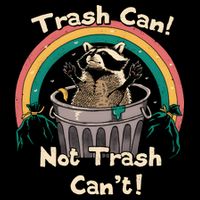 TRASH TALKER Trash Can Not Trash Cant Mousepad