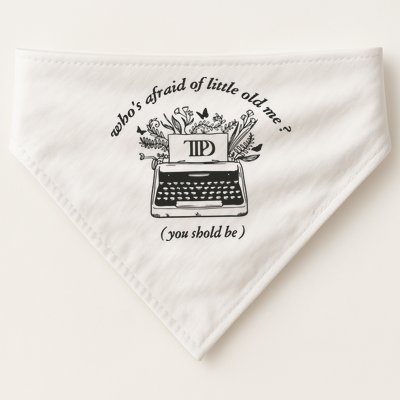Taylor Ttpd Ttpd Typewriter USA-Made Doggie Bandana
