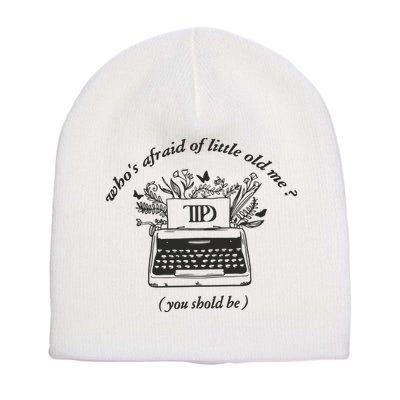 Taylor Ttpd Ttpd Typewriter Short Acrylic Beanie