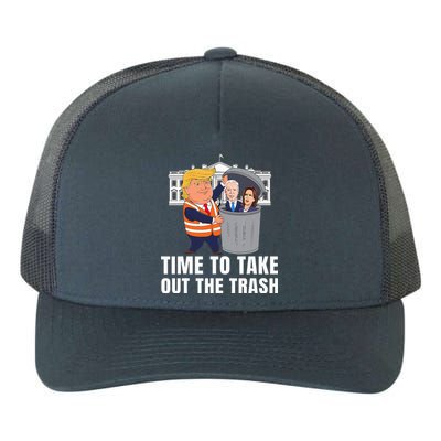 Time To Take Out The Trash Trump Yupoong Adult 5-Panel Trucker Hat