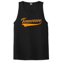 Tennessee Tn Throwback Distressed Design Classic PosiCharge Competitor Tank